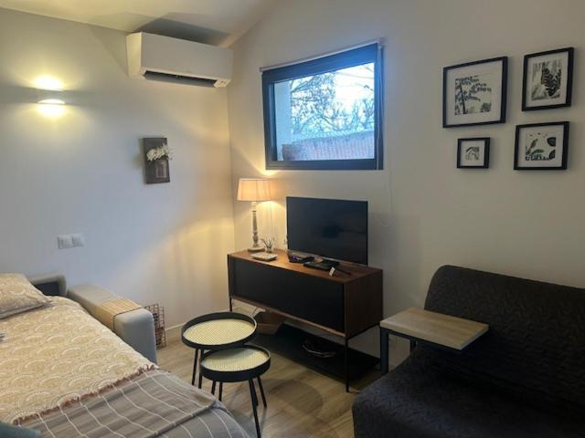 La Brindille Petit Mas Provencal Meuble De Tourisme 3 Etoiles 2-3 Personnes 1 Piece 30 M2 Tout Confort Lisiere Foret Jardin Jacuzzi Piscine Saint-Paul-en-Forêt Exterior foto